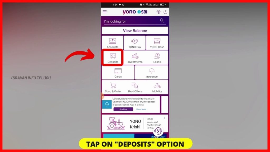 How To Open Fixed Deposit In Sbi Yono